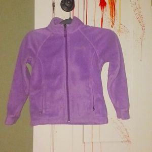 Purple youth clombian fleas jacket